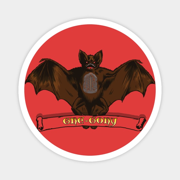 Gre-Gory, the Vampire Bat Magnet by Doc Multiverse Designs